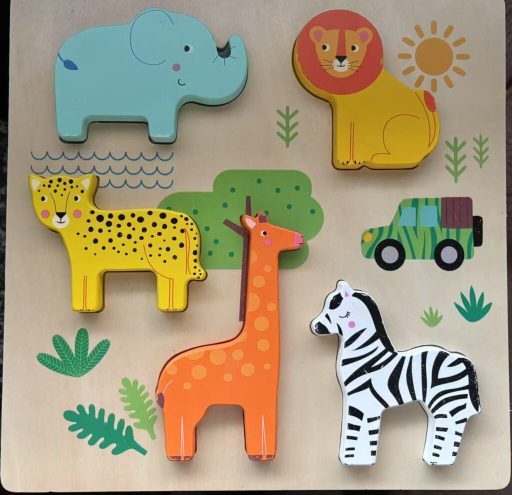 Wooden Zoo Puzzle