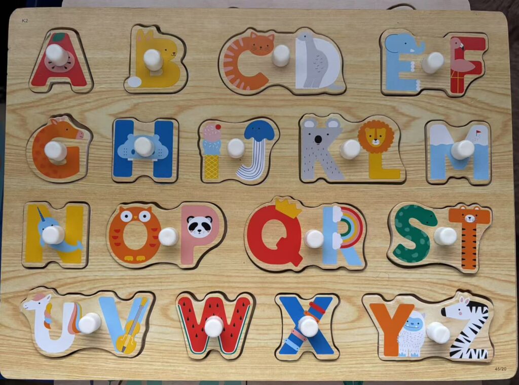Wooden Alphabet Puzzle