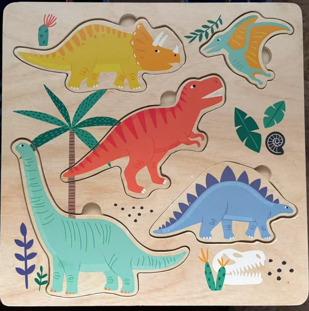 Wooden Dinosaur Puzzle