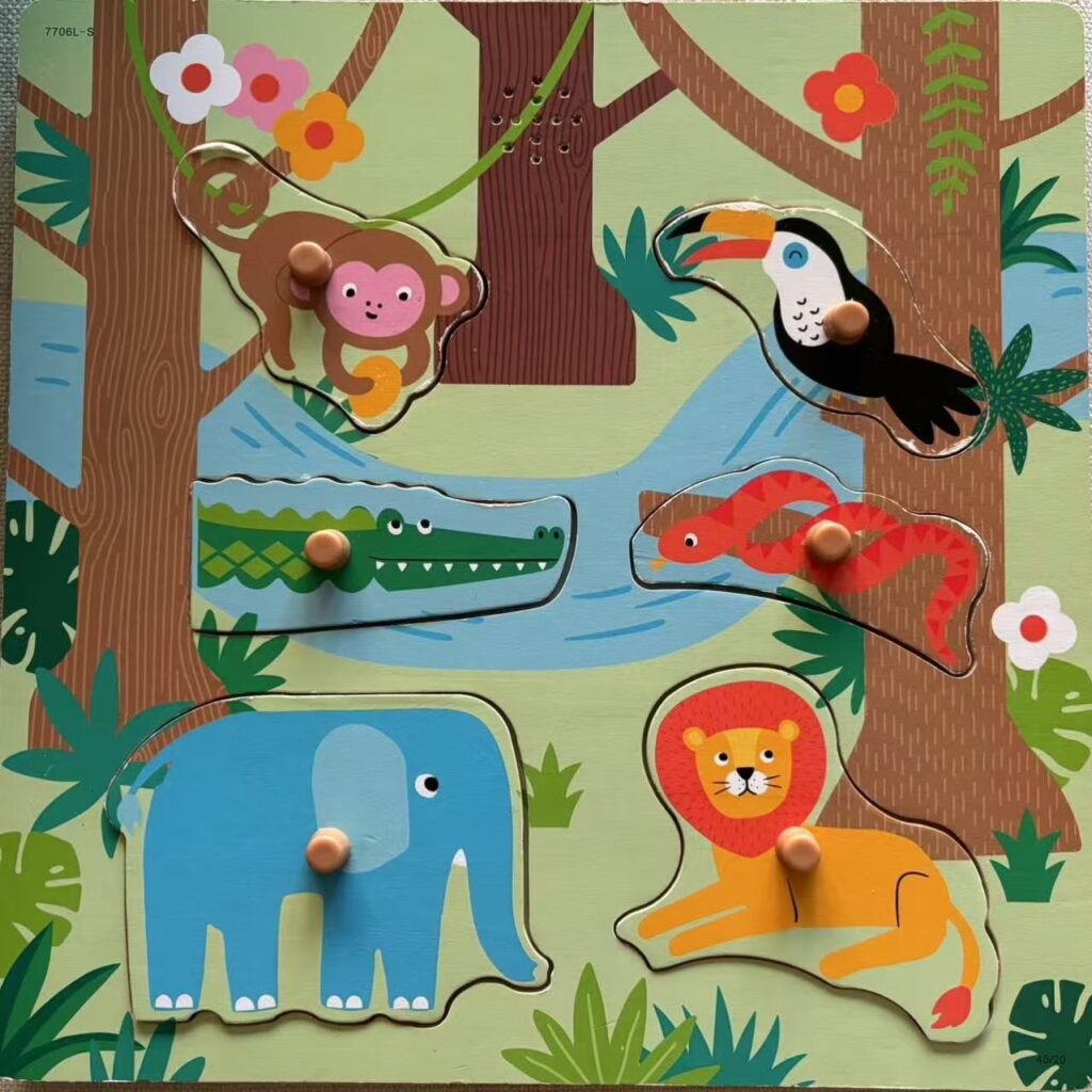 Wooden Jungle Puzzle