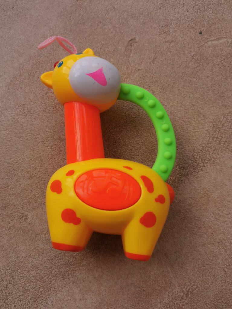 Jerry Giraffe Rattle and Teether