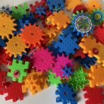 Funny moving gears bricks