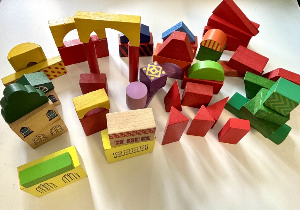 Wooden blocks
