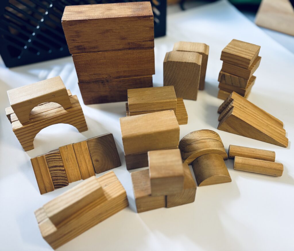 Wooden blocks