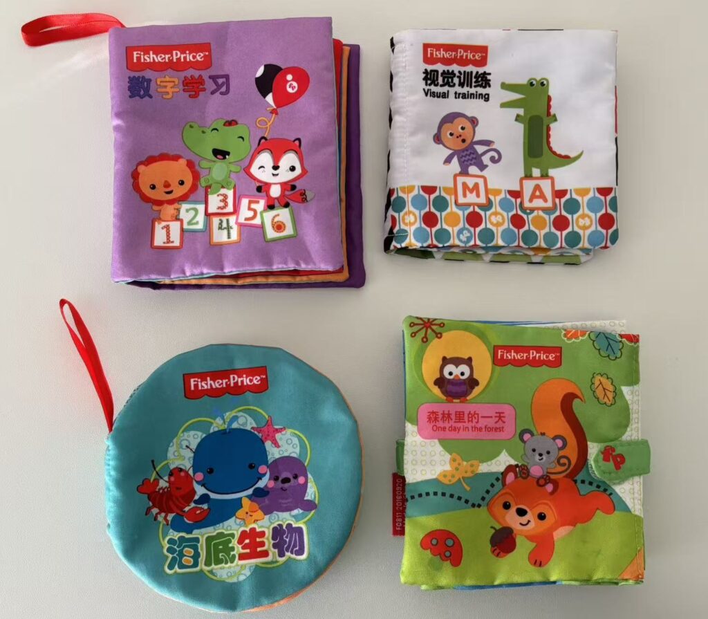 Fisher Price Activity Fabric Books