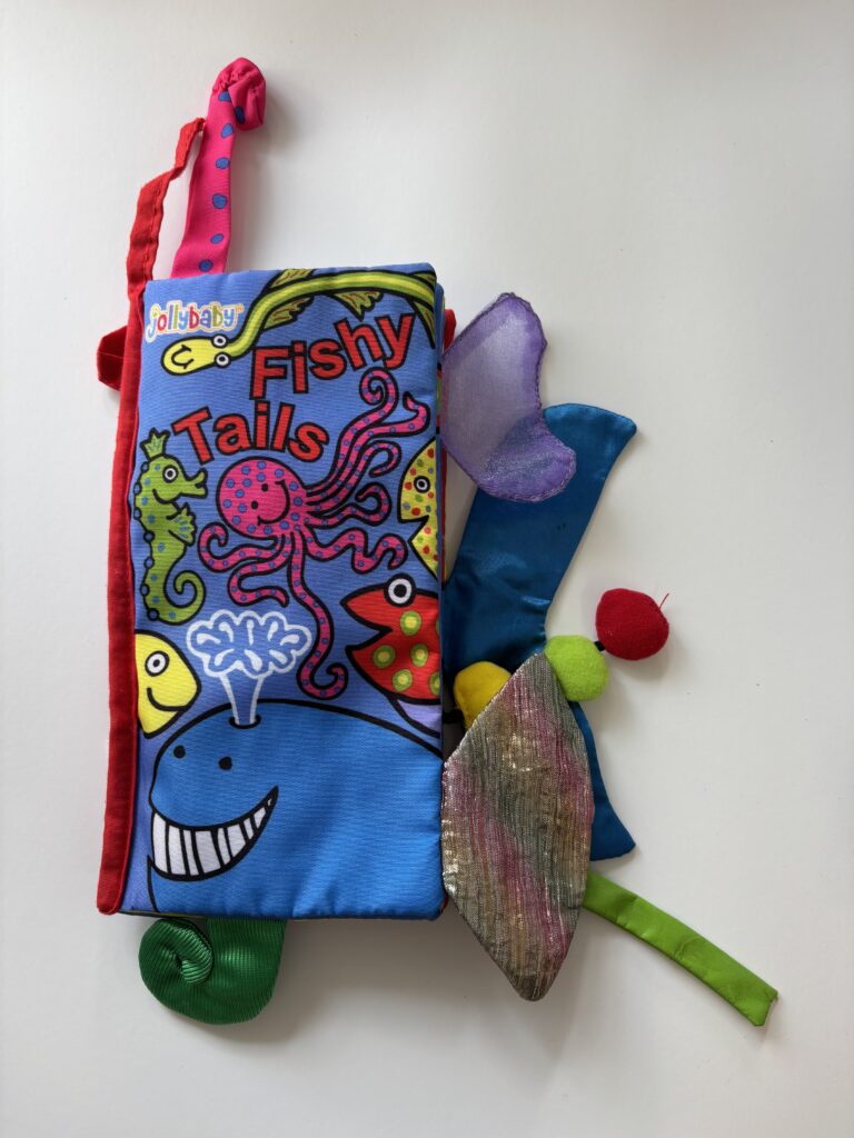 Cloth book-Fishy tails