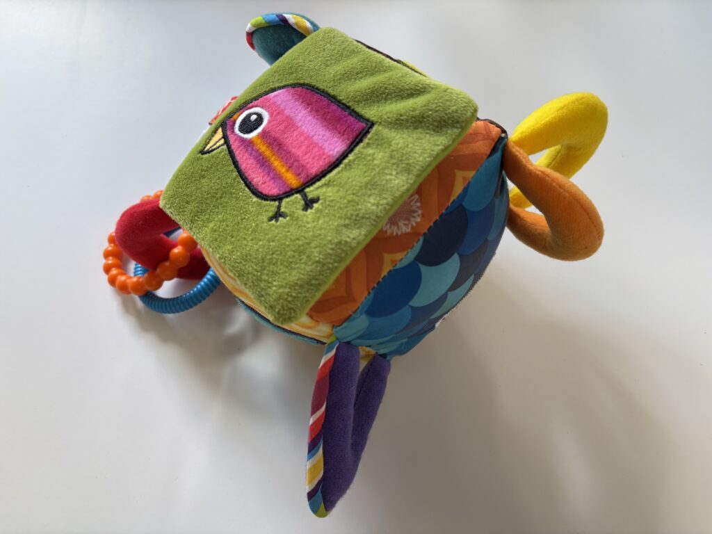 Lamaze plush activity cube